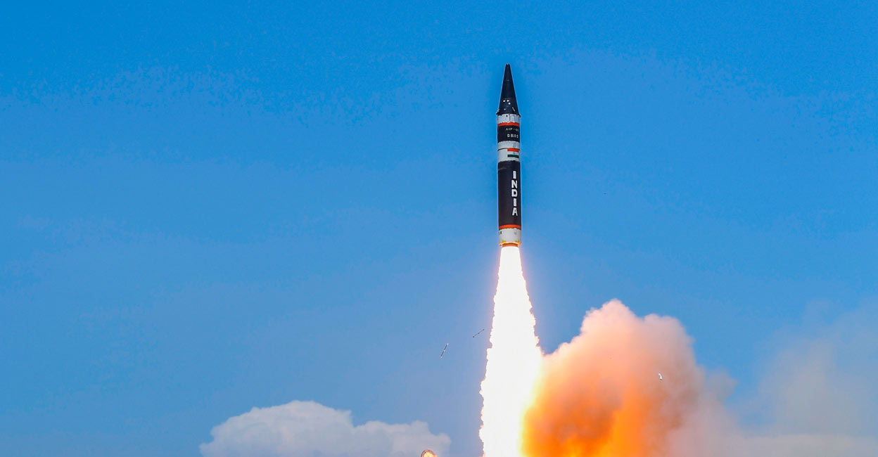 India-Successfully-Test-fires-Agni-5-Missile