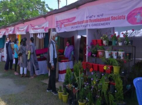 Ningol-Handloom-Fair-Organized-In-Imphal