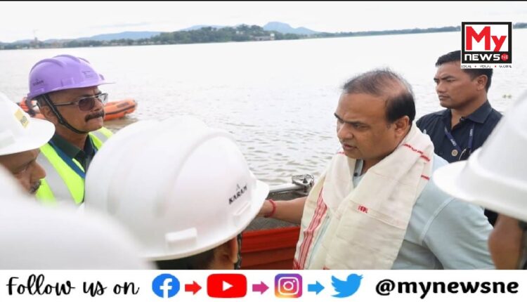 অহা বছৰ মুকলি হ'ব গুৱাহাটী -উত্তৰ গুৱাহাটী সংযোগী দলং, মুখ্যমন্ত্ৰী শৰ্মা
