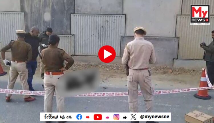 কাকজানত নিৰ্মীয়মান চাৰিলেনযুক্ত পথৰ ভি ইউ পিৰ কাষত মৃতদেহ উদ্ধাৰ