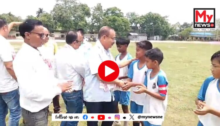 কাকজান ফুটবল প্ৰশিক্ষণ কেন্দ্ৰৰ সৌজন্যত আজিৰে পৰা অষ্টম সংখ্যক দিবা -নৈশ ফুটবল প্ৰতিযোগিতা