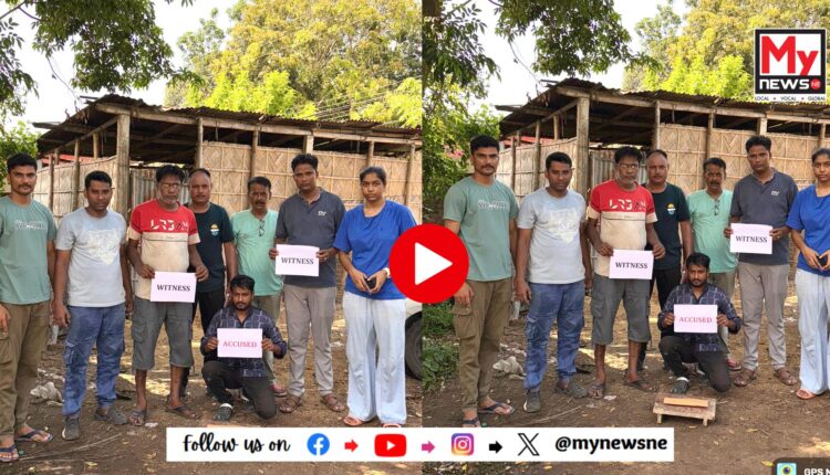 আজাদ নগৰ চাবোন ফেক্টৰীৰ সমীপত মৰিকলং আৰক্ষীৰ ড্ৰাগছ বিৰোধী অভিযান