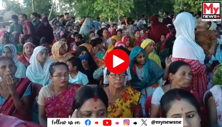 চতিয়াত পঞ্চায়ত কাৰ্যালয় নিৰ্মাণৰ স্থানকলৈ বিৰ্তক